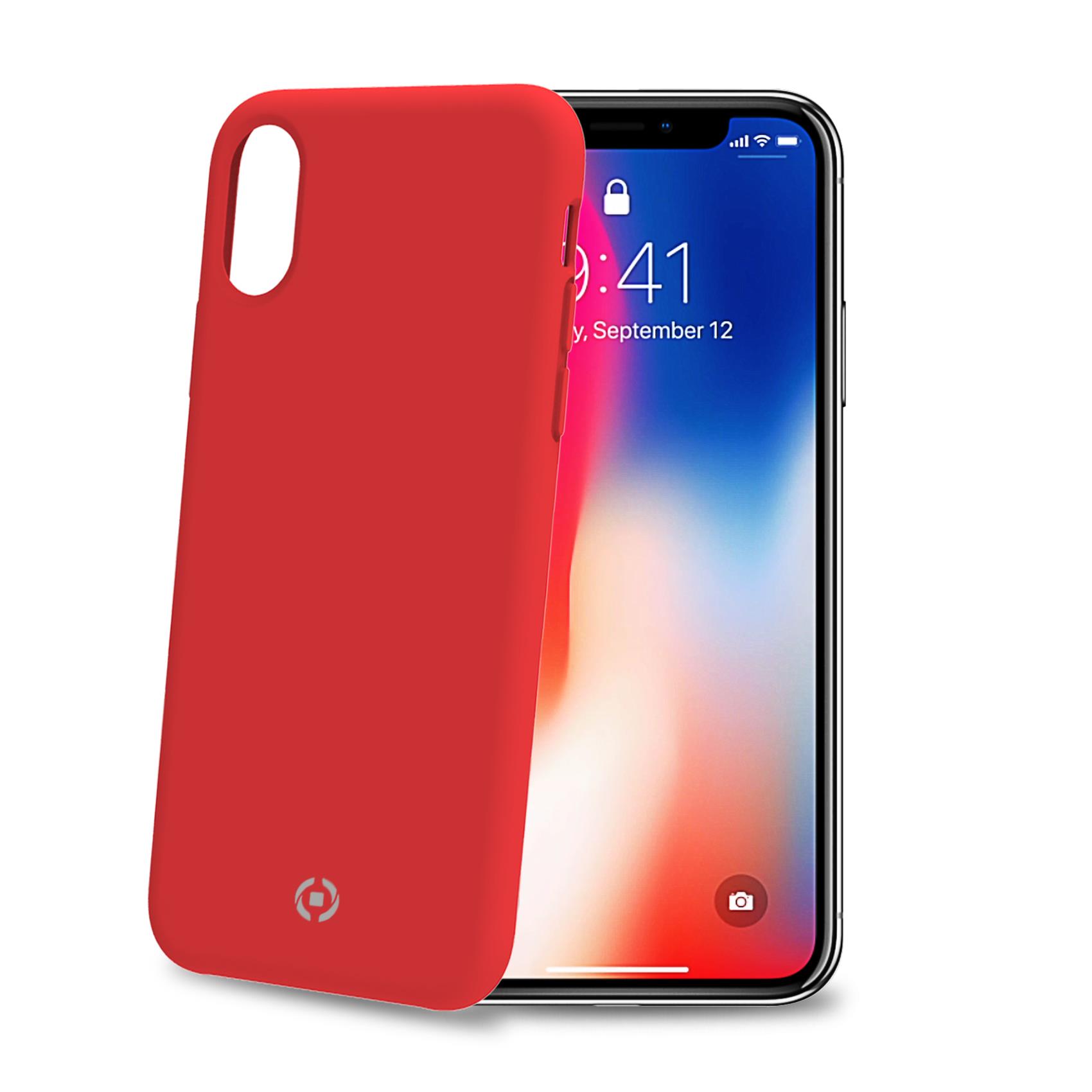 Celly FEELING IPHONE XS/X RED